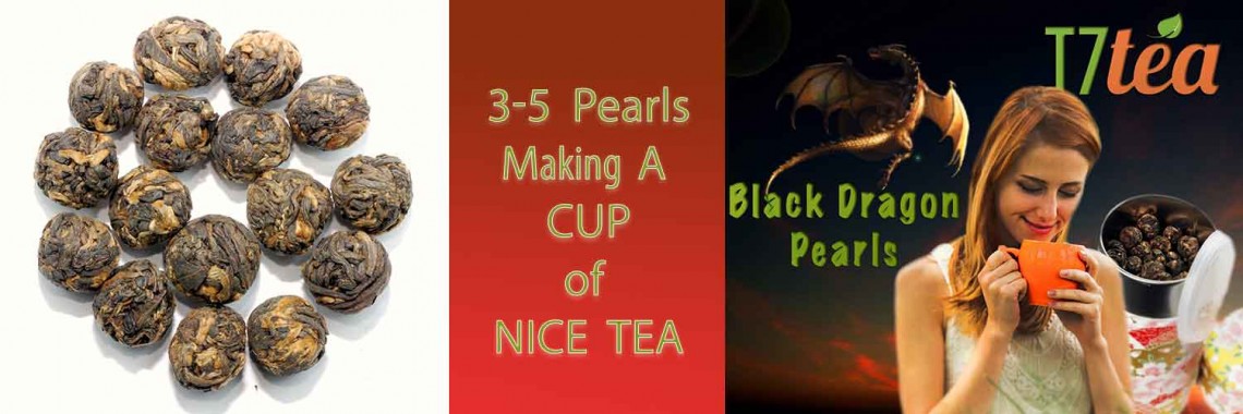 Black Dragon Pearls Tea