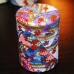 Washi Tea Tin - Ceremony Matcha Caddy Size-40 (250 QTY)